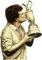 Tom Watson 1975 Open Champion Carnoustie